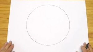 Este truco te permitirá dibujar unos círculos perfectos incluso si no tienes ni 
