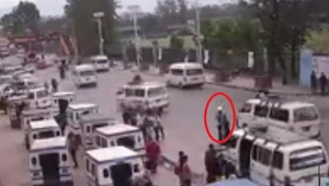 ¡Un video chocante del terremoto de Nepal!