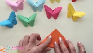 ¿Cómo hacer las mariposas de papel? ¡Es muy fácil!