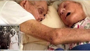 Fueron matrimonio por 75 años. Después de tantos años tenían sólo un sueño y... 