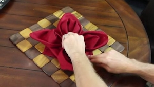 9 trucos geniales para doblar servilletas. ¡Gracias a estas ideas impresionarás 
